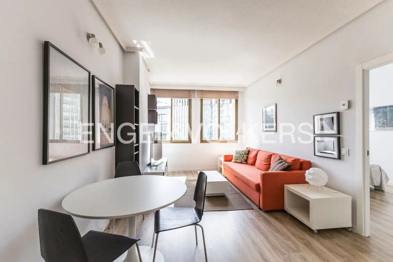 Exterior view of Flat for rent in Madrid  with Air Conditioner and Heating