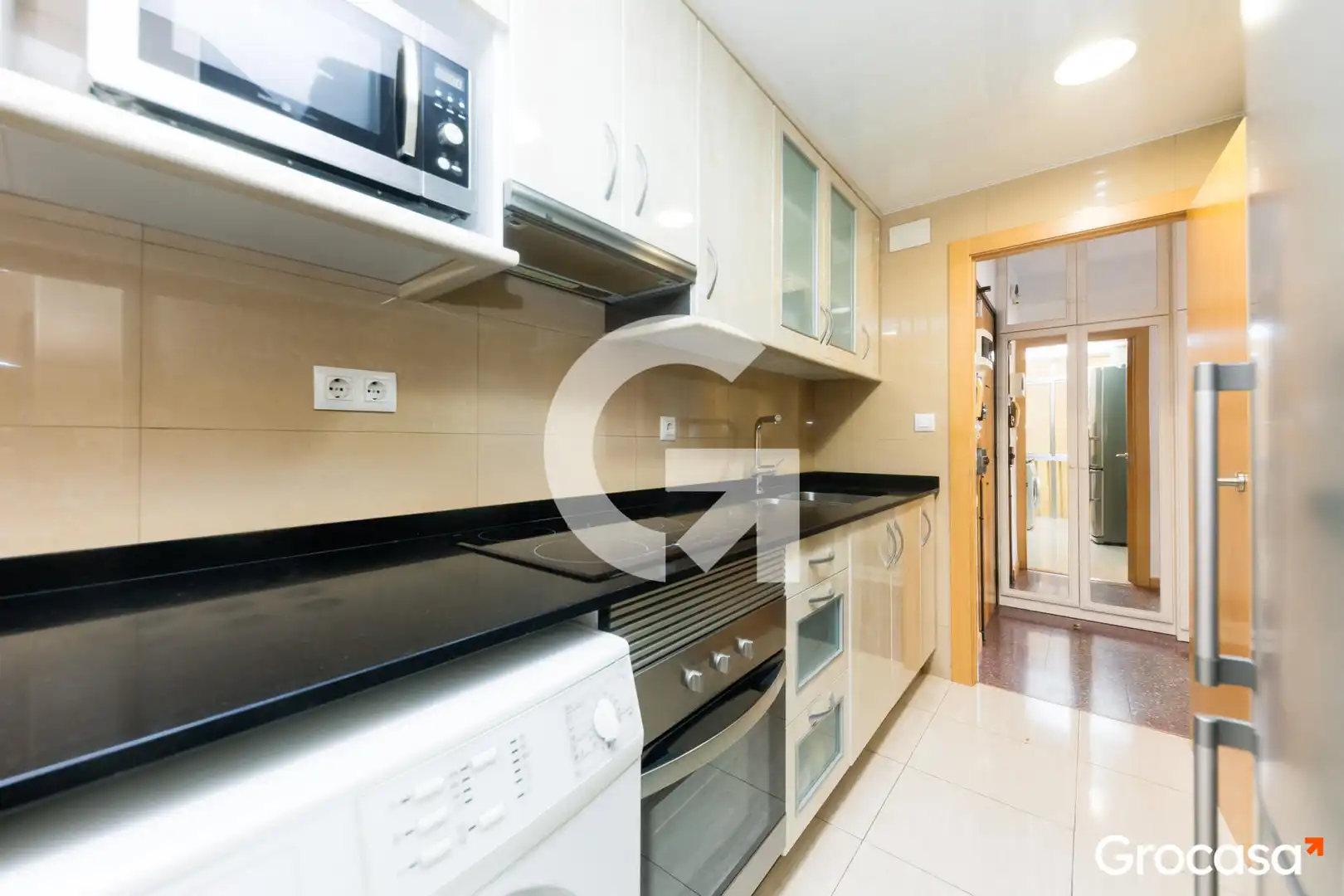 Cocina de Piso en venta en El Prat de Llobregat con Horno y Balcón