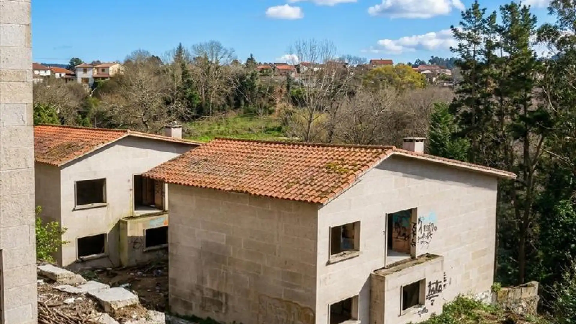 Vista exterior de Casa o chalet en venta en Moaña