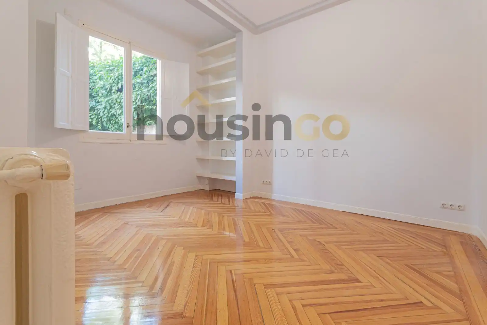 Bedroom of Flat for rent in Madrid  with Heating, Terrace and Oven