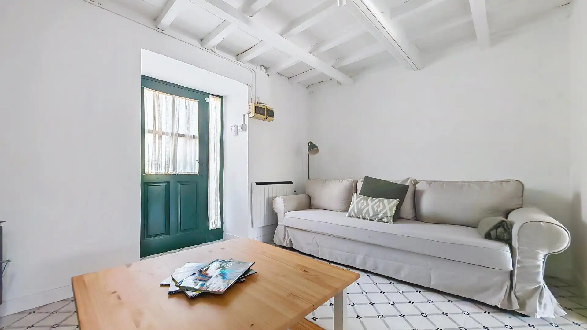 Sala de estar de Casa adosada en venta en Oviedo 