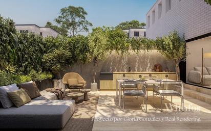 Terrassa de Casa adosada en venda en  Barcelona Capital amb Aire condicionat, Calefacció i Jardí privat