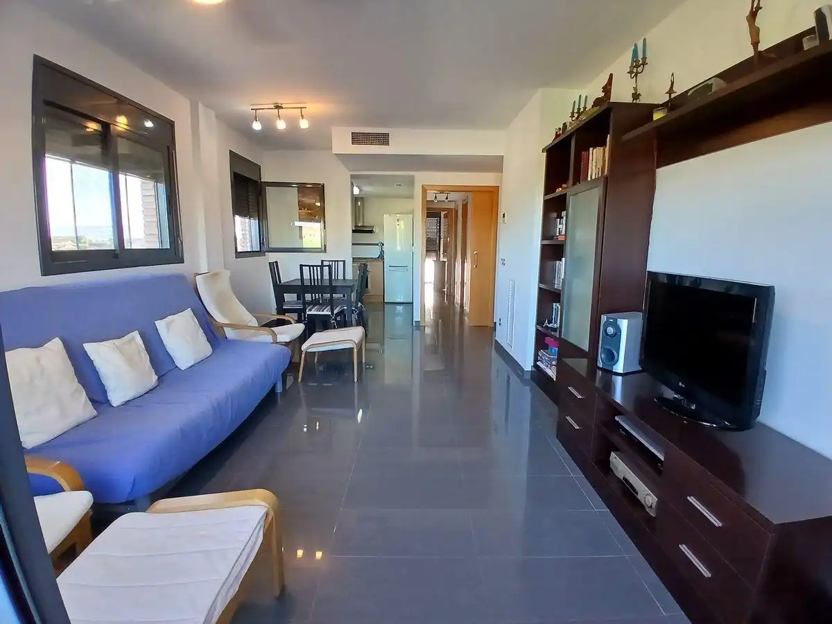 Living room of Apartments for sale in Deltebre  with Heating, Furnished and Balcony