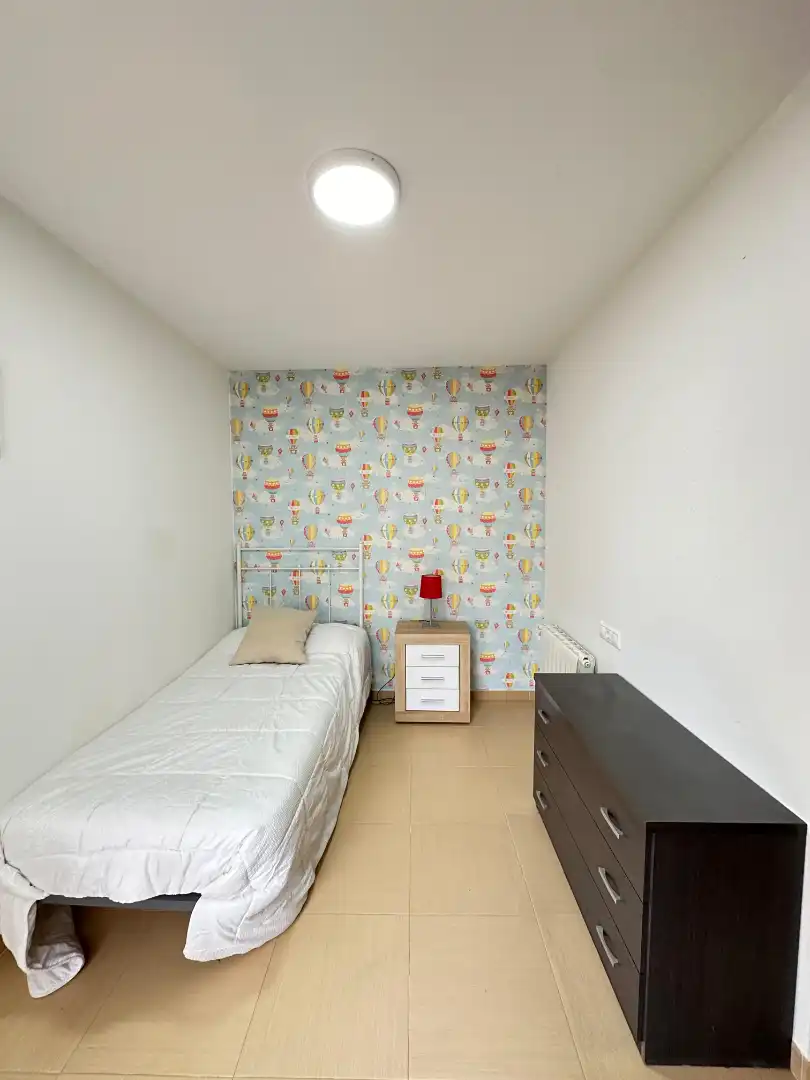 Bedroom of Flat for rent in Vila-real  with Air Conditioner, Heating and Furnished