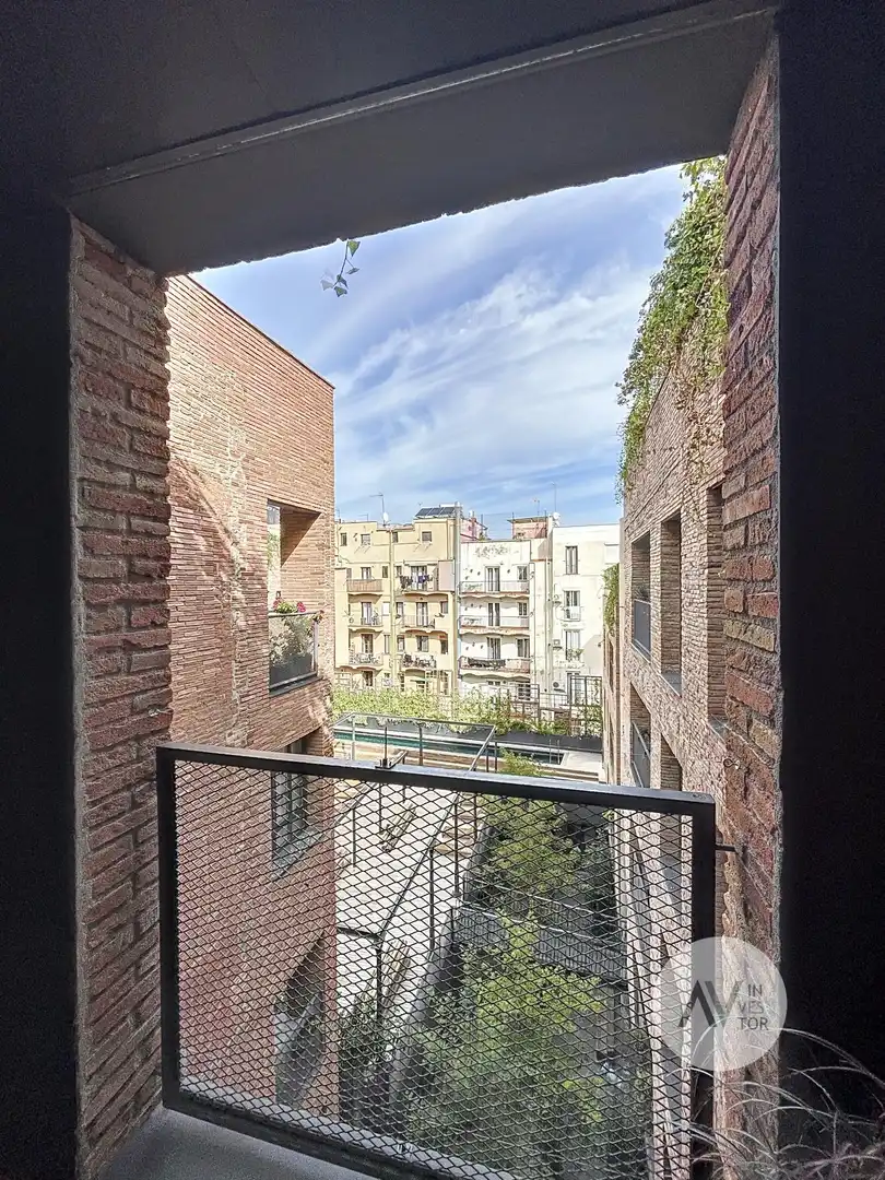 Terraza de Ático de alquiler en Barcelona con Aire acondicionado, Calefacción y Terraza