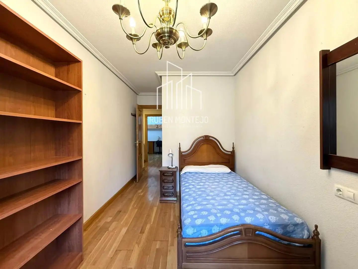 Bedroom of Flat for rent in Salamanca  with Heating, Terrace and Furnished