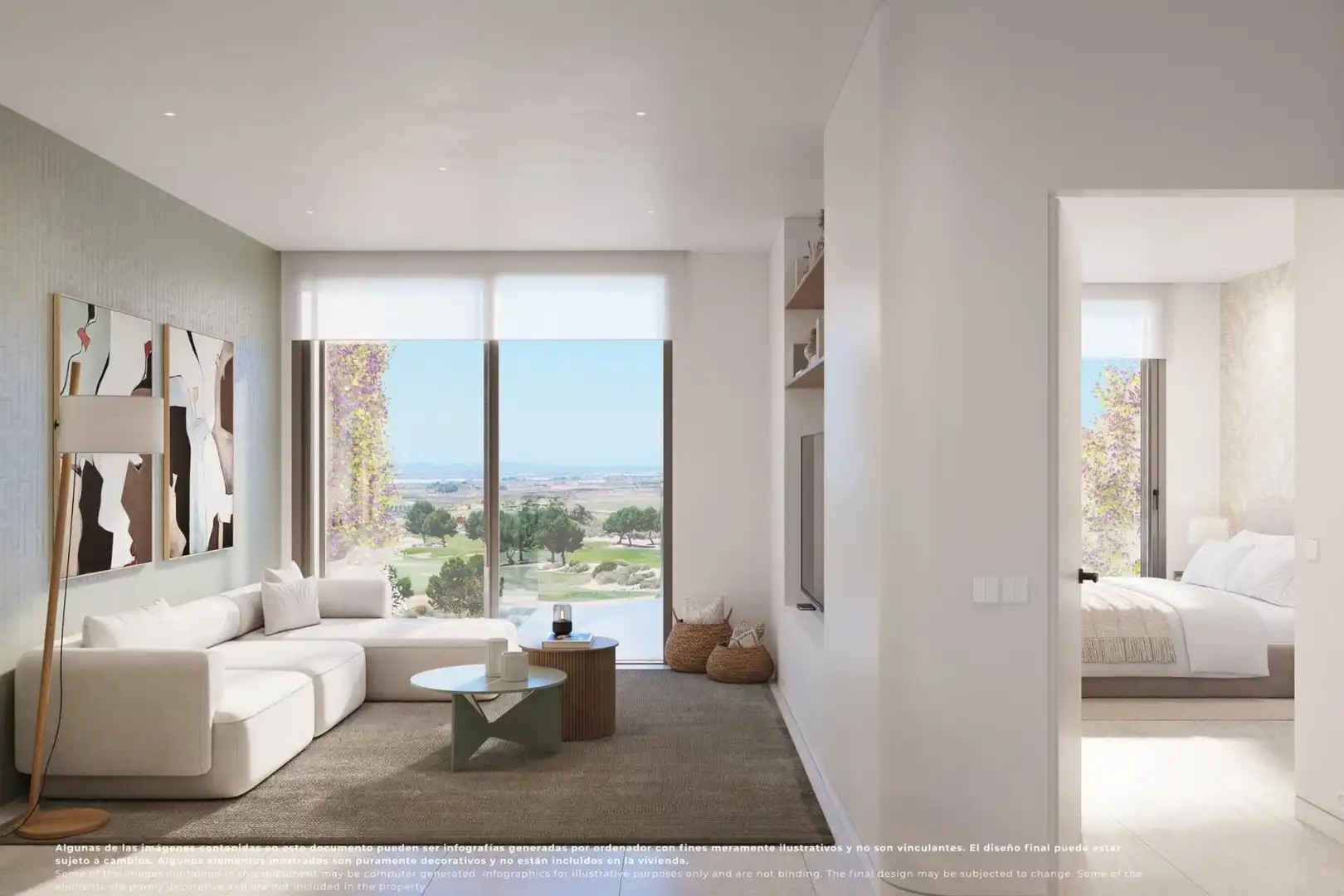 Sala d'estar de Apartament en venda en Murcia