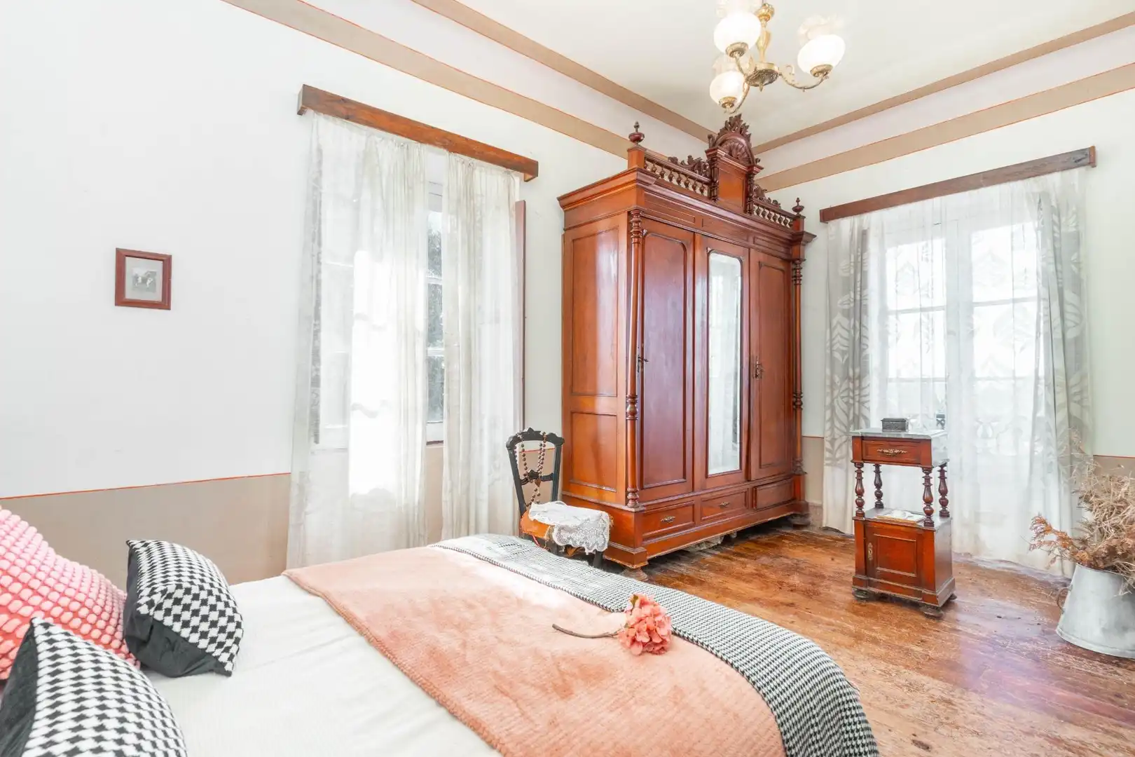 Habitación de Casa o chalet en venta en Tapia de Casariego con Jardín privado, Amueblado y Balcón