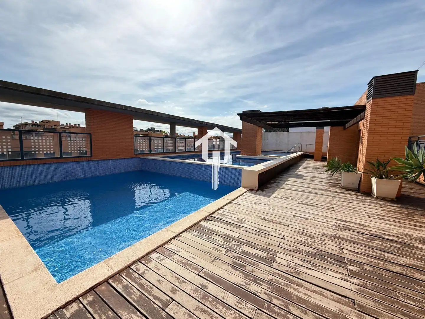 Swimming pool of Flat for sale in San Vicente del Raspeig / Sant Vicent del Raspeig  with Air Conditioner, Private garden and Furnished