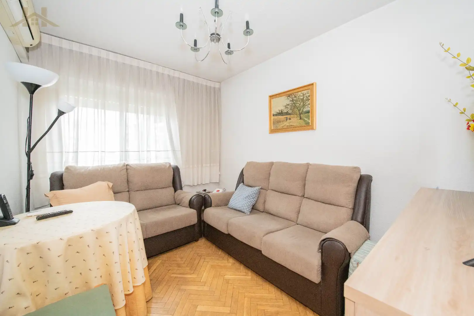 Living room of Flat for sale in Alcorcón  with Air Conditioner, Heating and Terrace