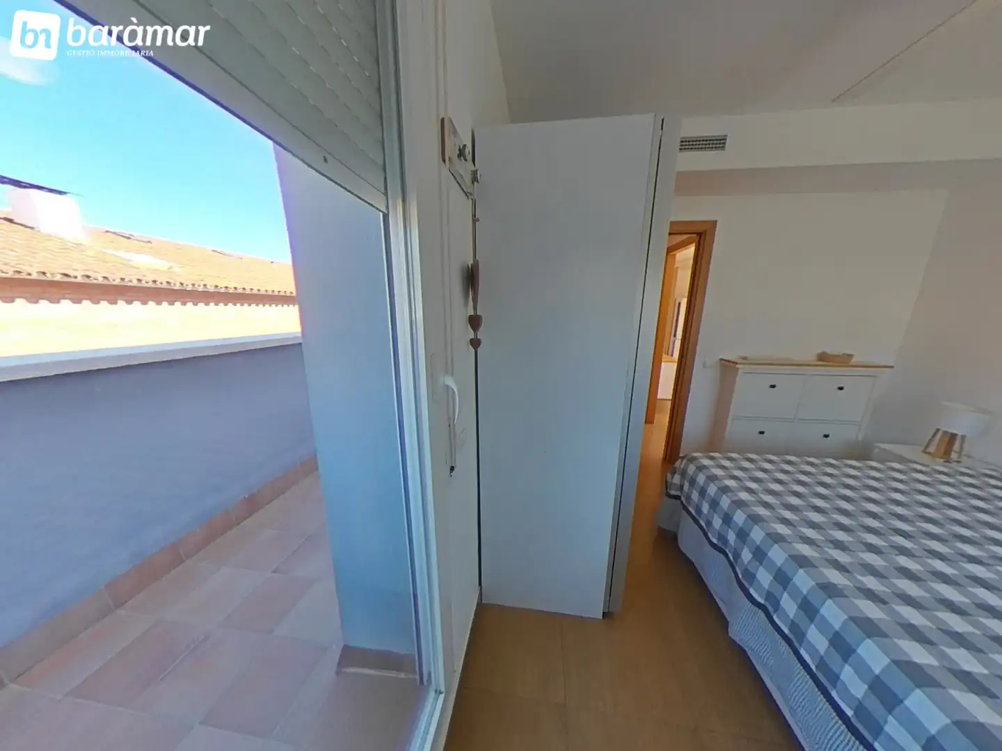 Bedroom of Attic for sale in Roda de Berà  with Air Conditioner, Heating and Terrace