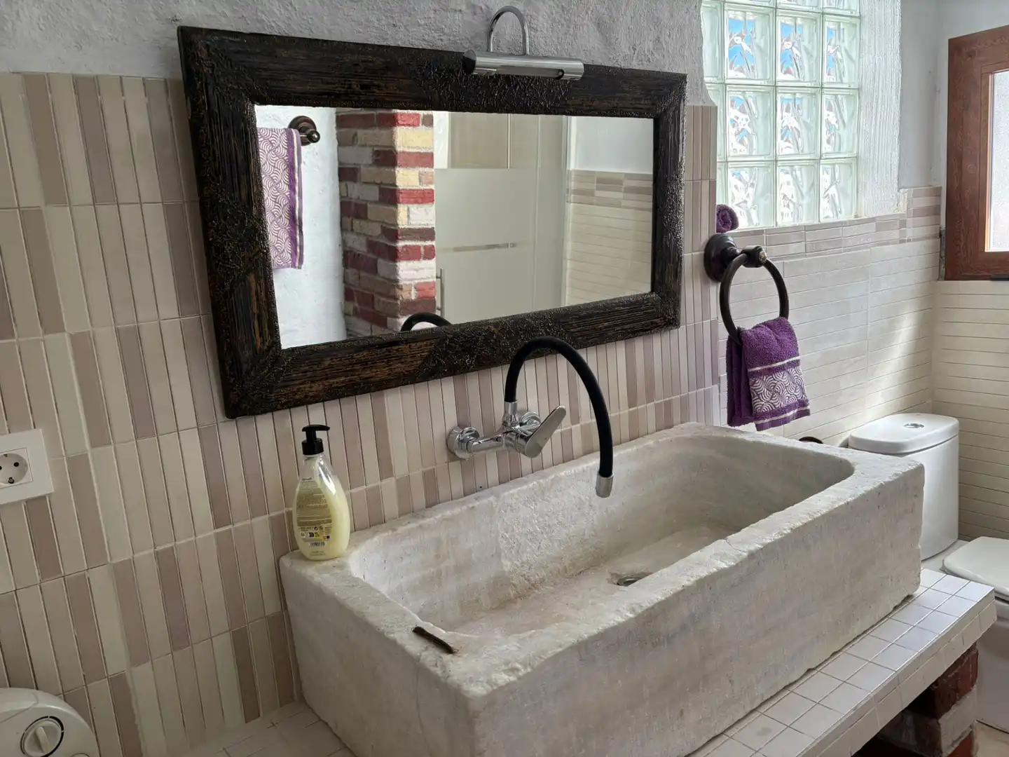 Bathroom of Country homes for rent in Cuevas del Campo  with Furnished and Pets allowed