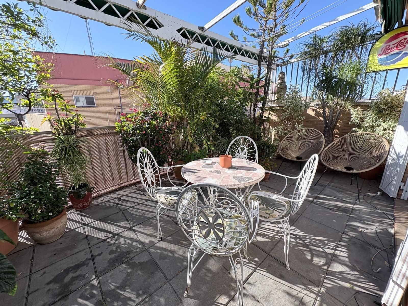 Terrace of Flat for rent in  Murcia Capital  with Air Conditioner, Terrace and Furnished