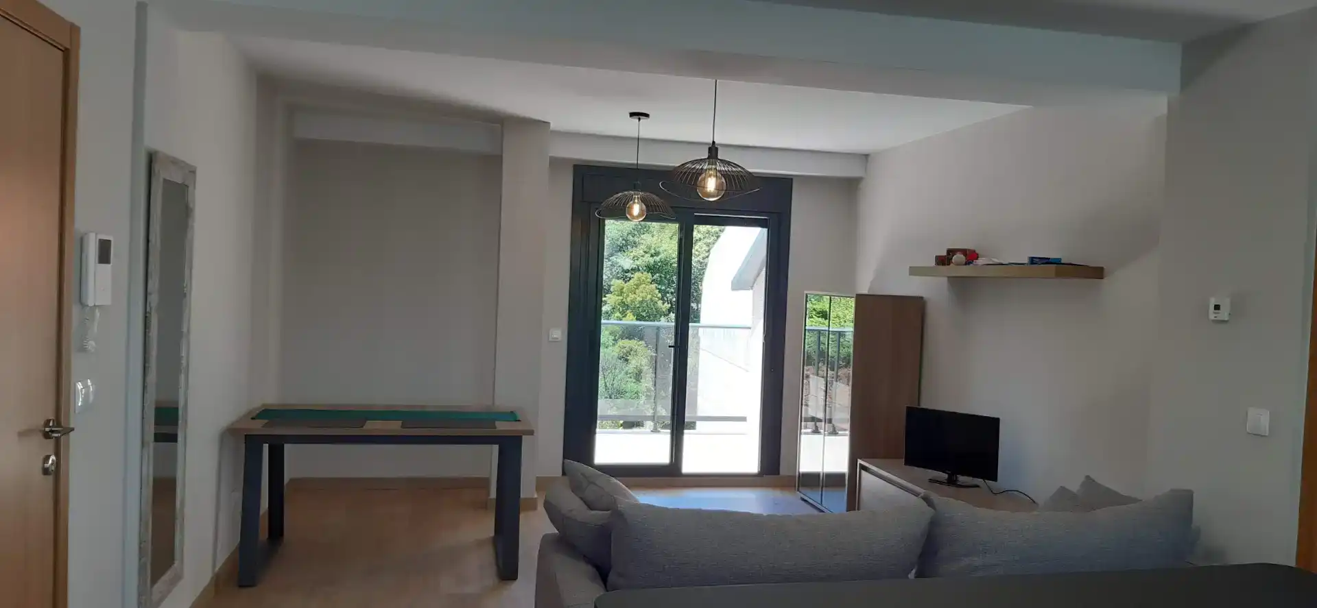 Sala d'estar de Àtic en venda en Pontevedra Capital  amb Aire condicionat