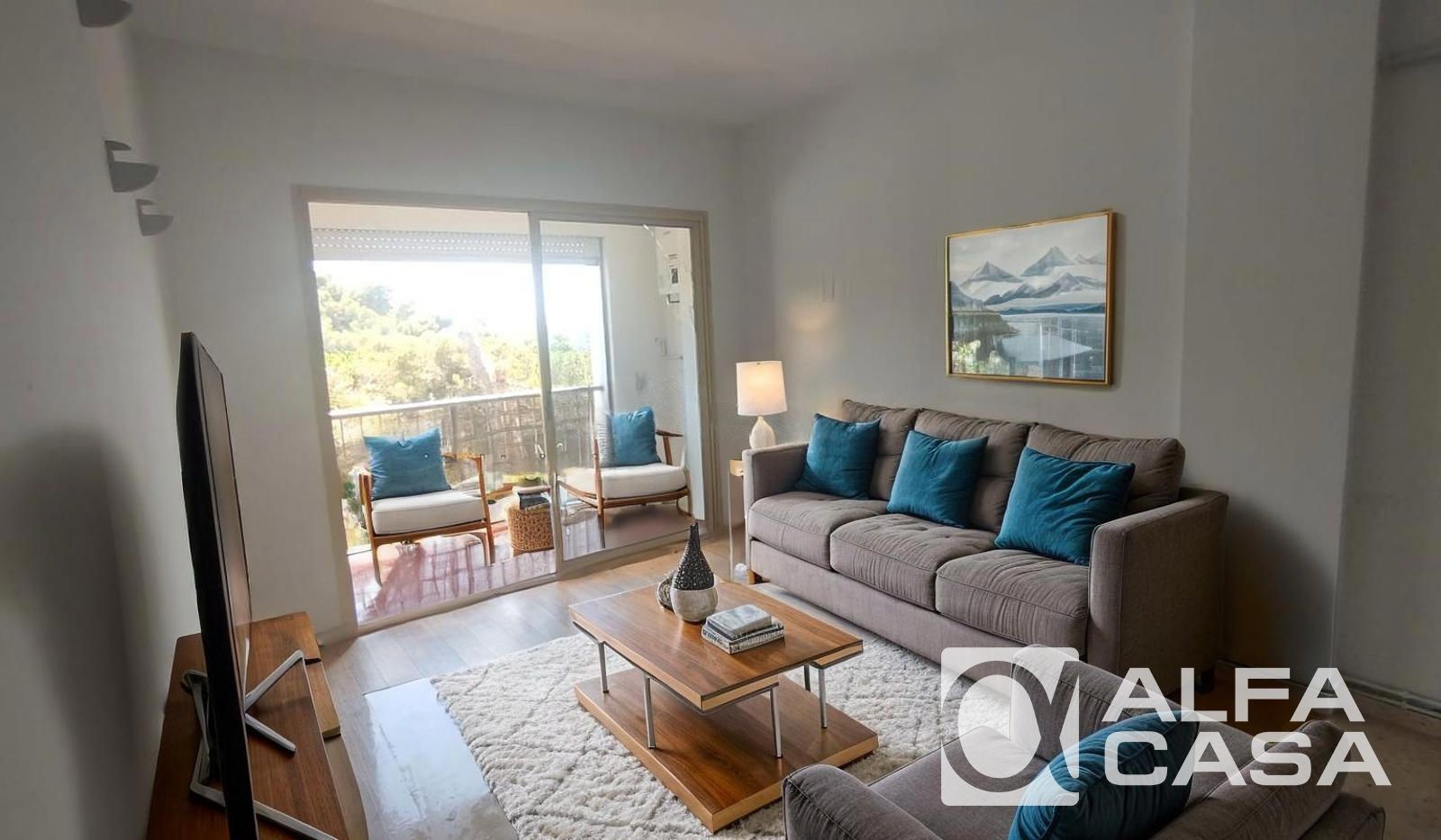 Living room of Flat for sale in Lloret de Mar  with Terrace, Swimming Pool and Balcony