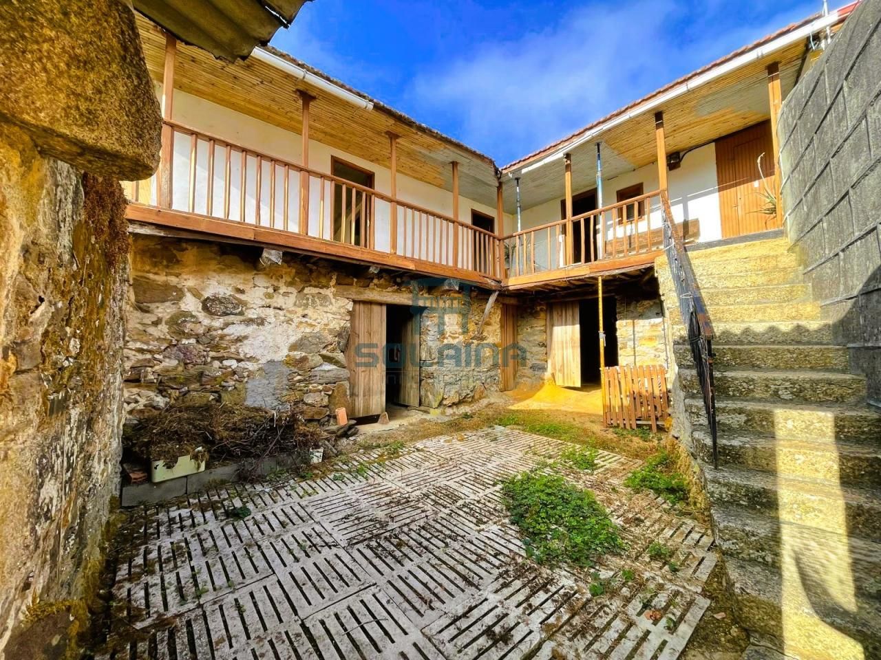 Exterior view of Country house for sale in Cartelle  with Private garden and Balcony