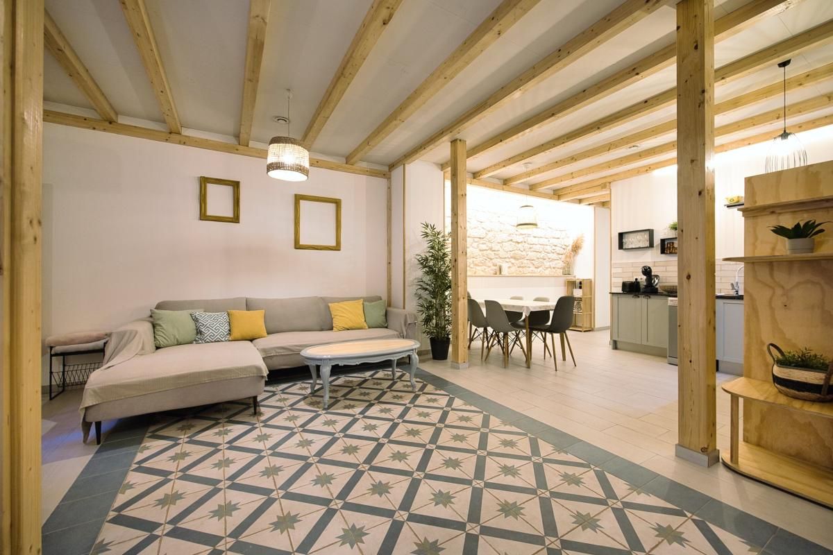 Living room of Planta baja for sale in Alicante / Alacant  with Air Conditioner, Heating and Terrace