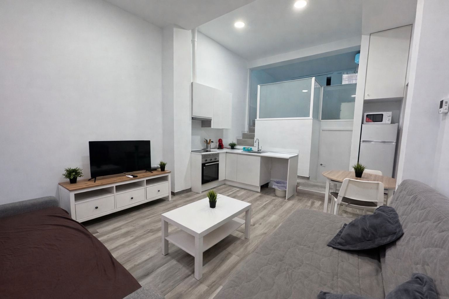 Sala d'estar de Pis en venda en  Madrid Capital amb Aire condicionat i Calefacció