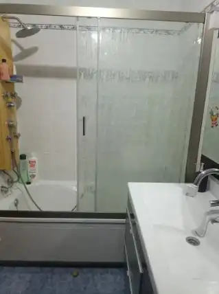 Bathroom of Flat for sale in Albacete  with Heating, Private garden and Swimming Pool