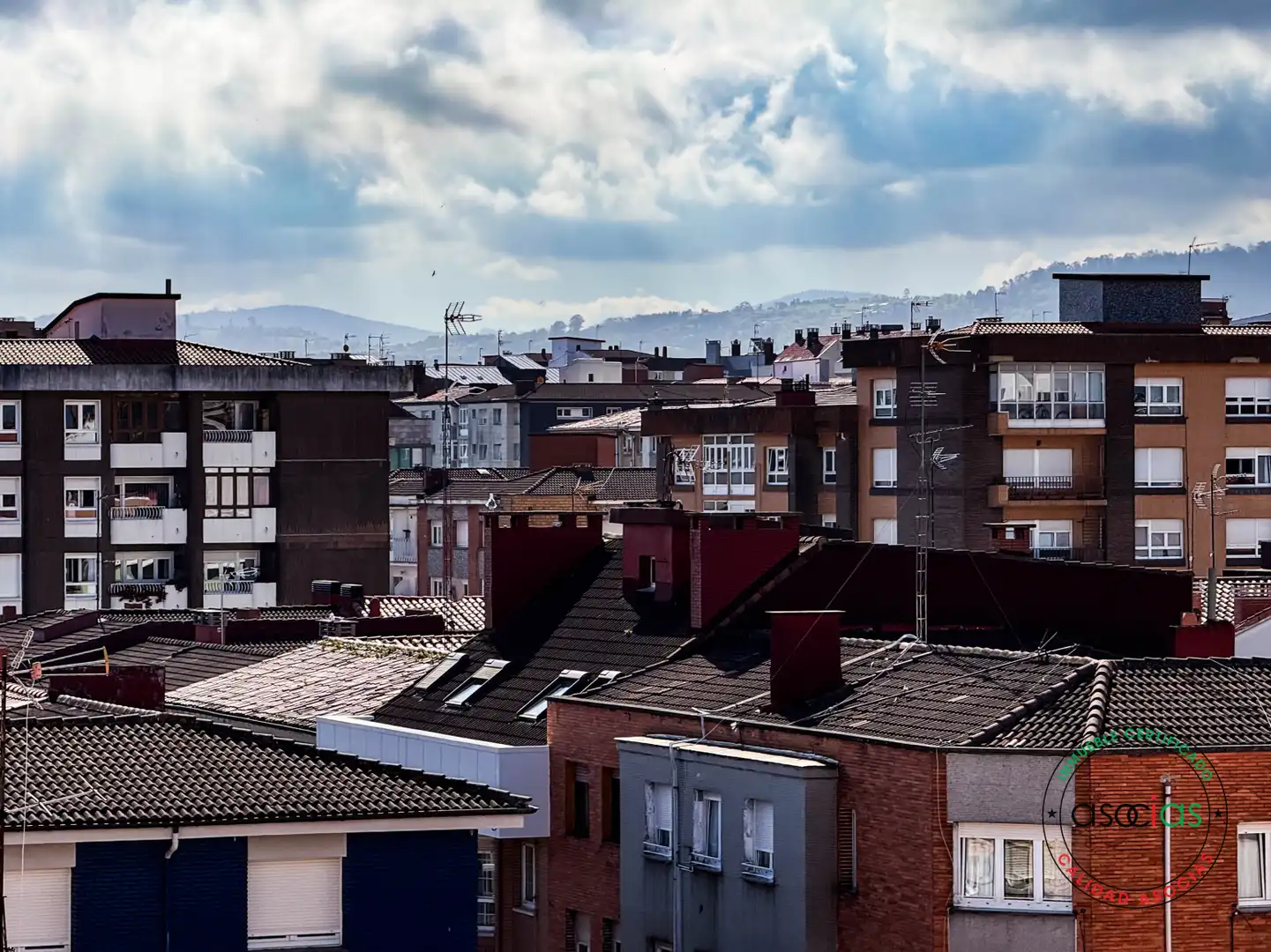 Vista exterior de Pis en venda en Gijón 