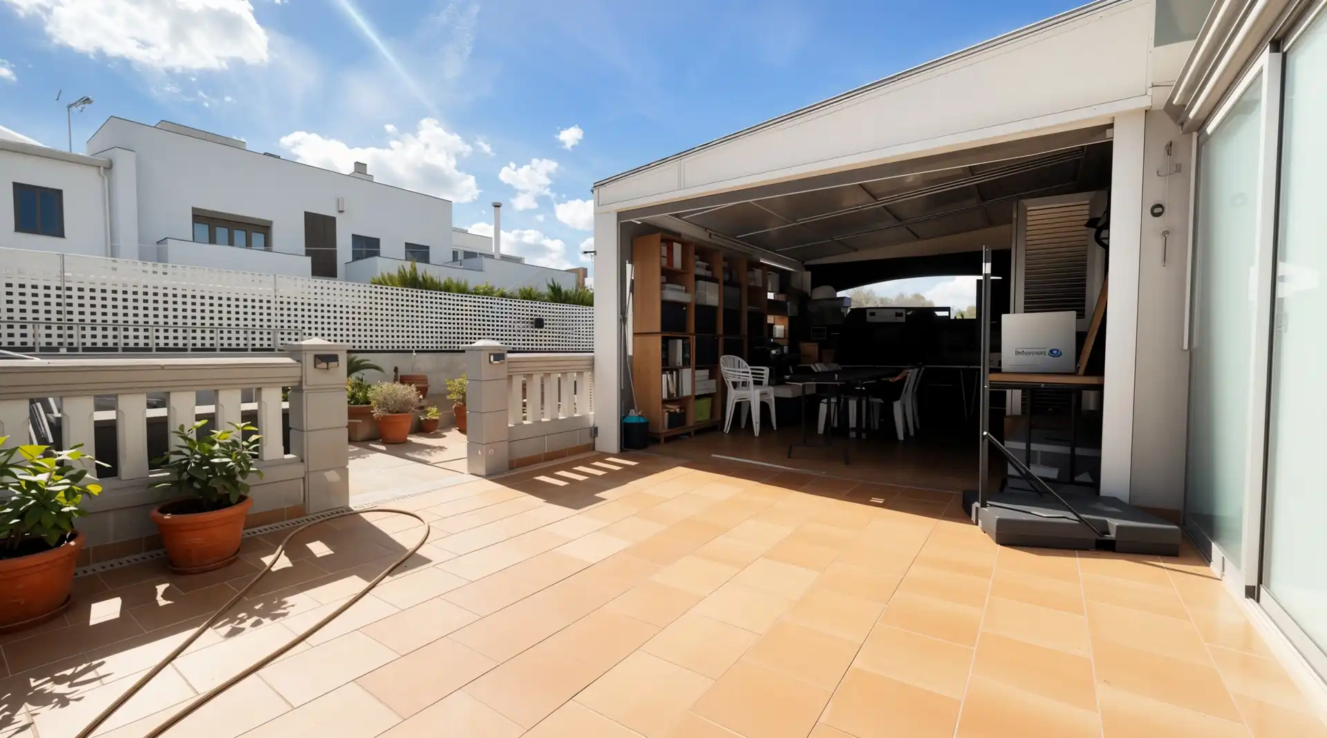 Terrace of Houses for sale in  Palma de Mallorca  with Air Conditioner, Terrace and Storage room