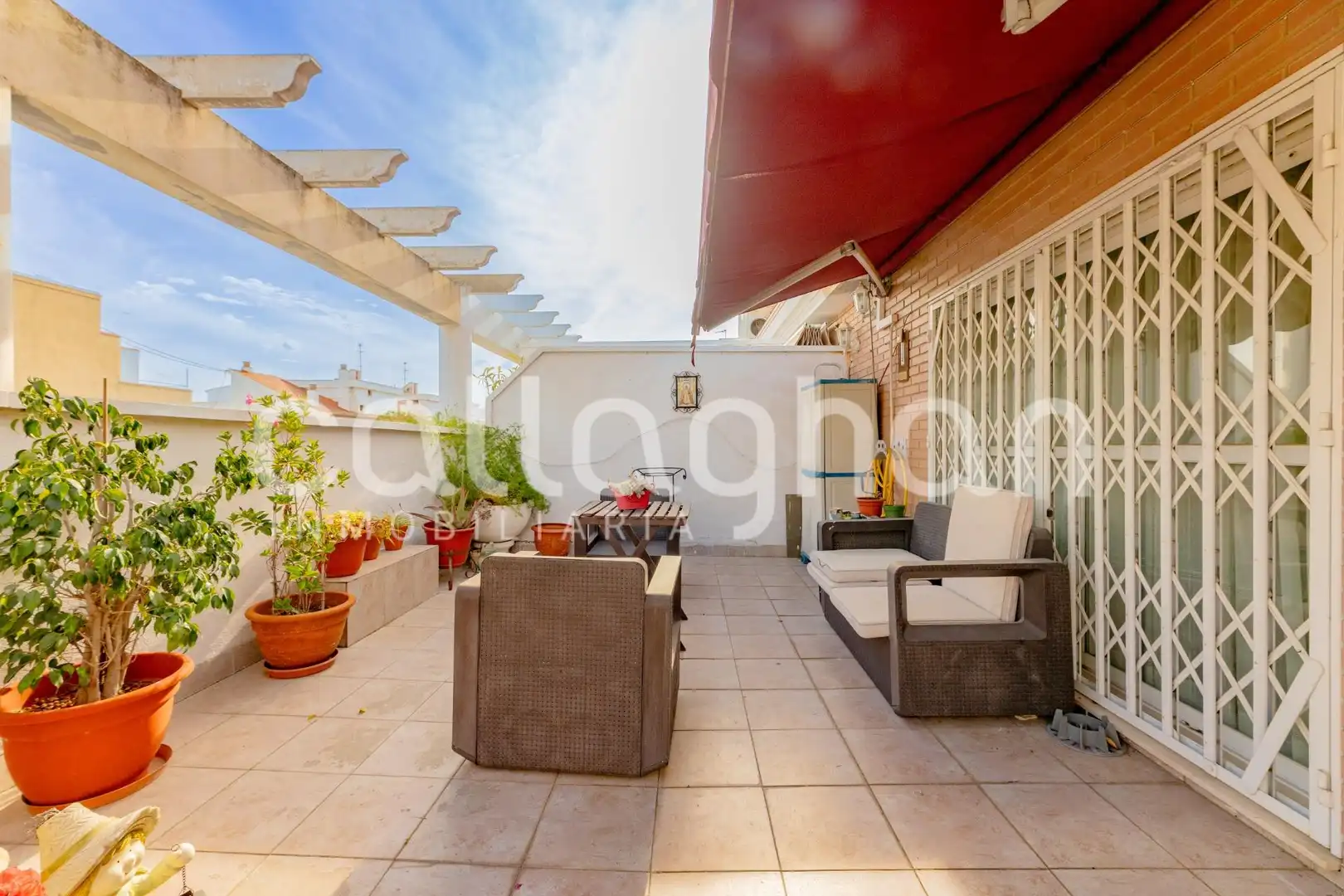 Terrasse von Dachboden zum Verkauf in Valencia mit Klimaanlage, Heizung und Terrasse