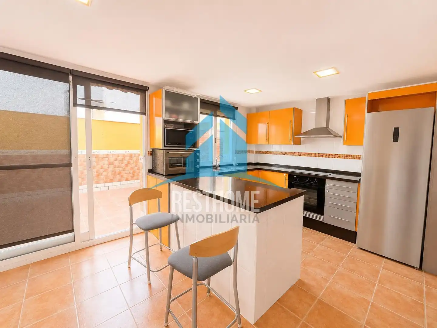 Cocina de Casa adosada en venta en Favara con Terraza, Trastero y Balcón