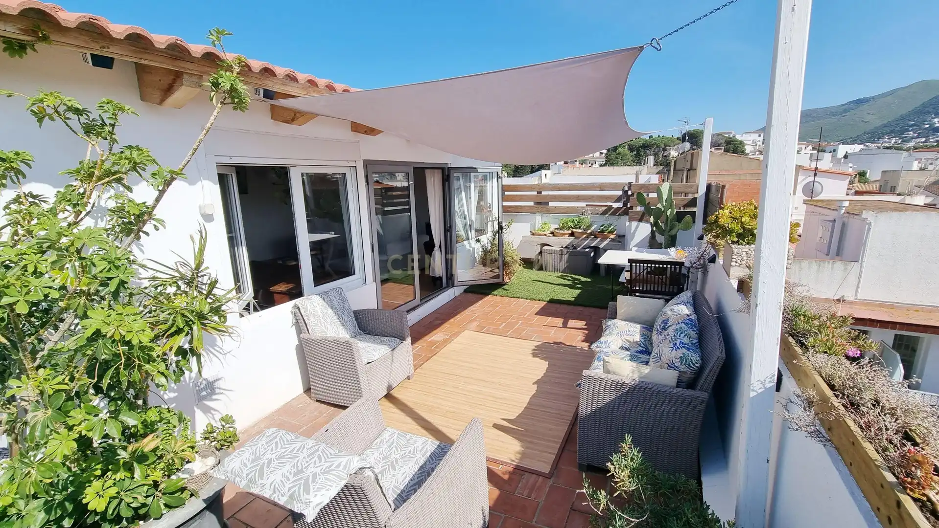 Terrassa de Apartament en venda en Llançà amb Aire condicionat i Microones