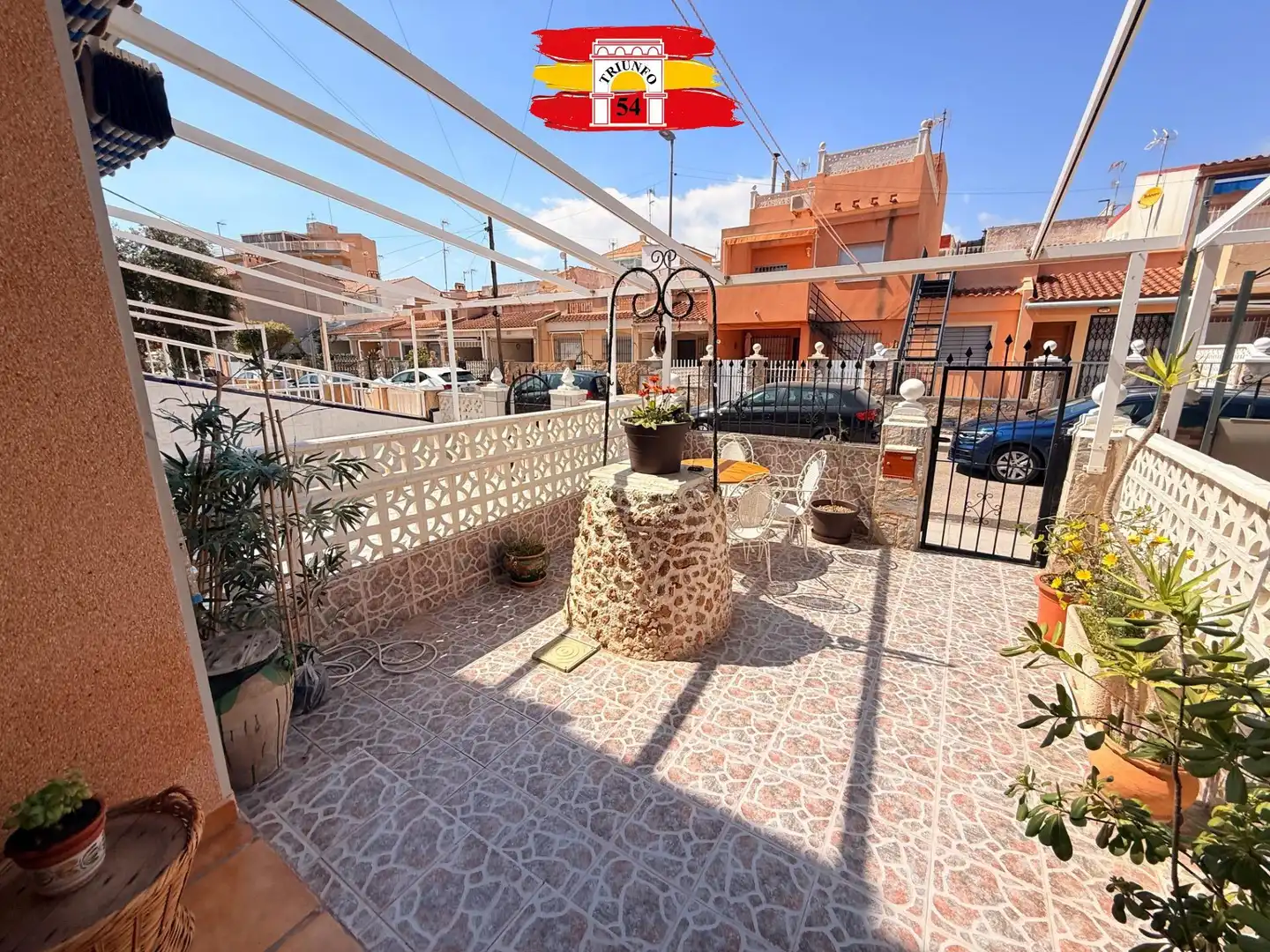 Terraza de Casa o chalet en venta en Pilar de la Horadada con Amueblado