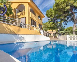 Swimming pool of House or chalet for sale in Oropesa del Mar / Orpesa  with Parquet flooring, Terrace and Storage room