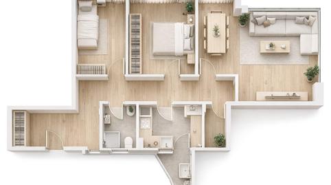 Foto 2 von Wohnung zum Verkauf in Calle Med Pascual Perez, Barrio del Centro, Alicante / Alacant