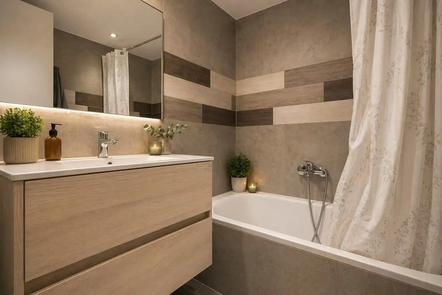Baño de Estudio de alquiler en Encamp con Calefacción, Parquet y Amueblado