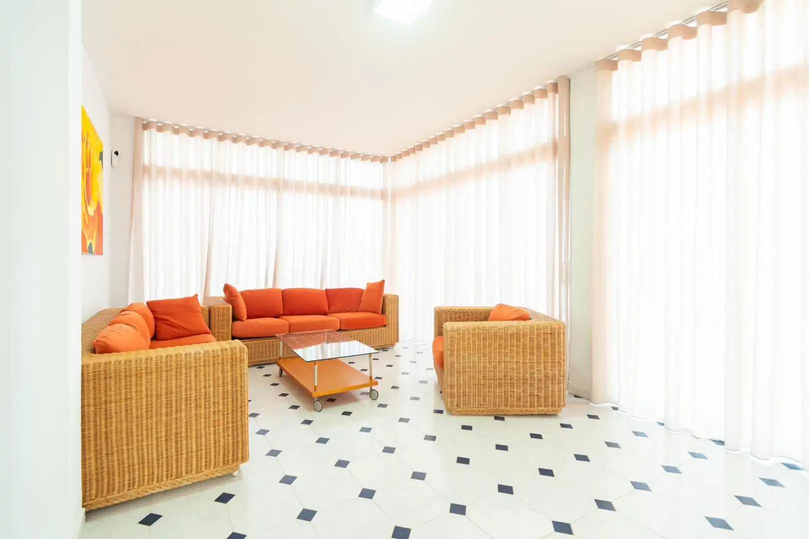 Sala d'estar de Casa o xalet en venda en Águilas amb Aire condicionat, Jardí privat i Terrassa