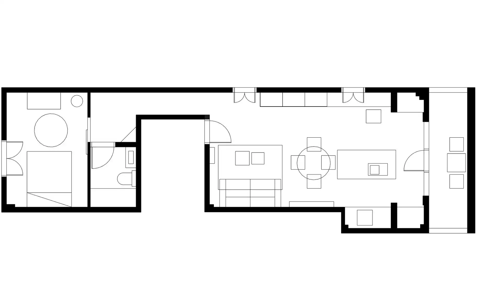 Apartament de lloguer en Barcelona amb Aire condicionat, Moblat i Rentadora