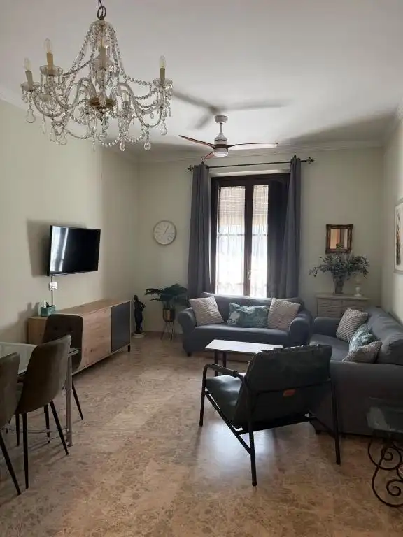 Sala d'estar de Pis per a compartir en Córdoba amb Aire condicionat, Calefacció i Moblat
