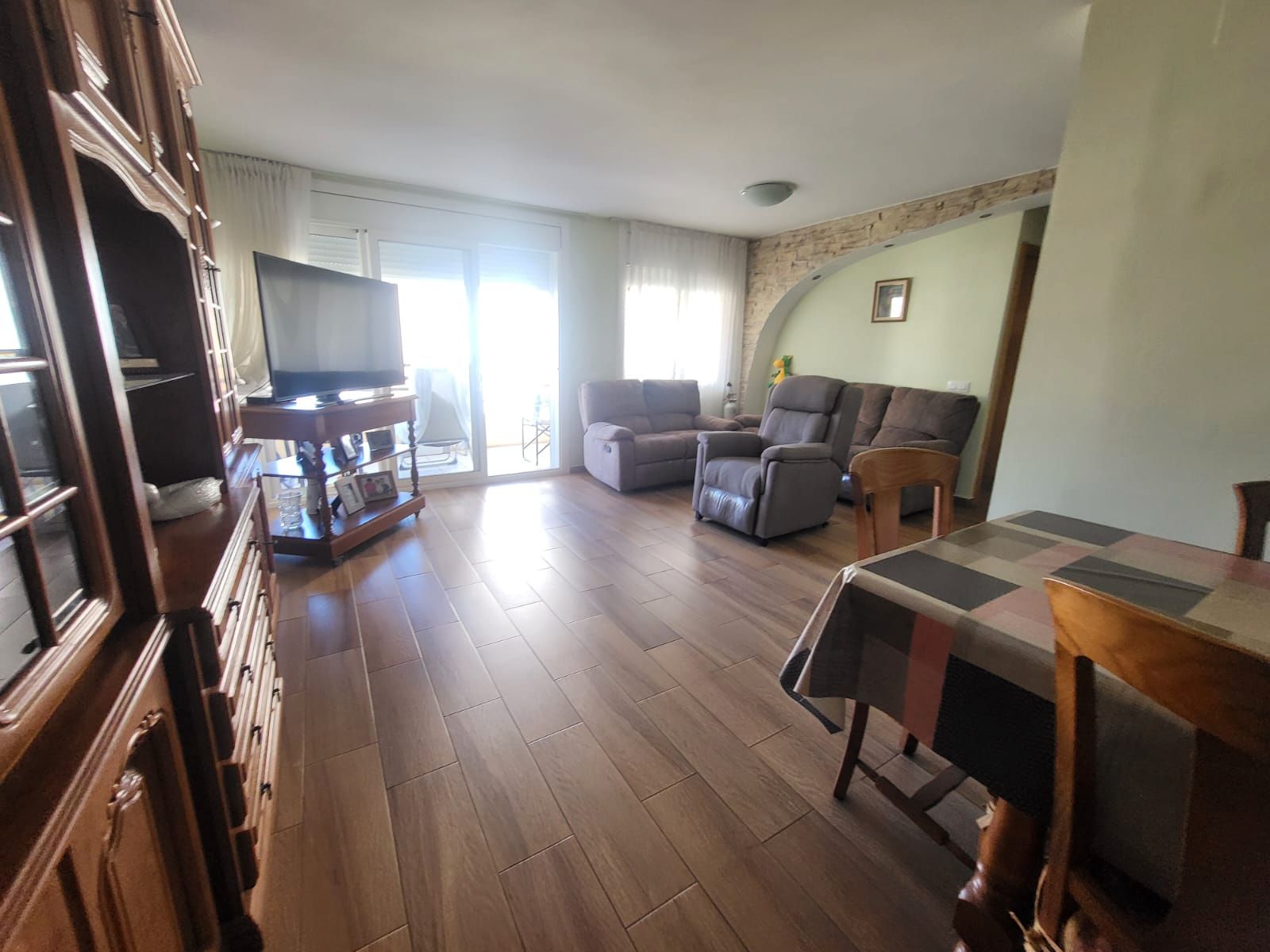 Living room of Flat for sale in Calella  with Air Conditioner, Heating and Private garden