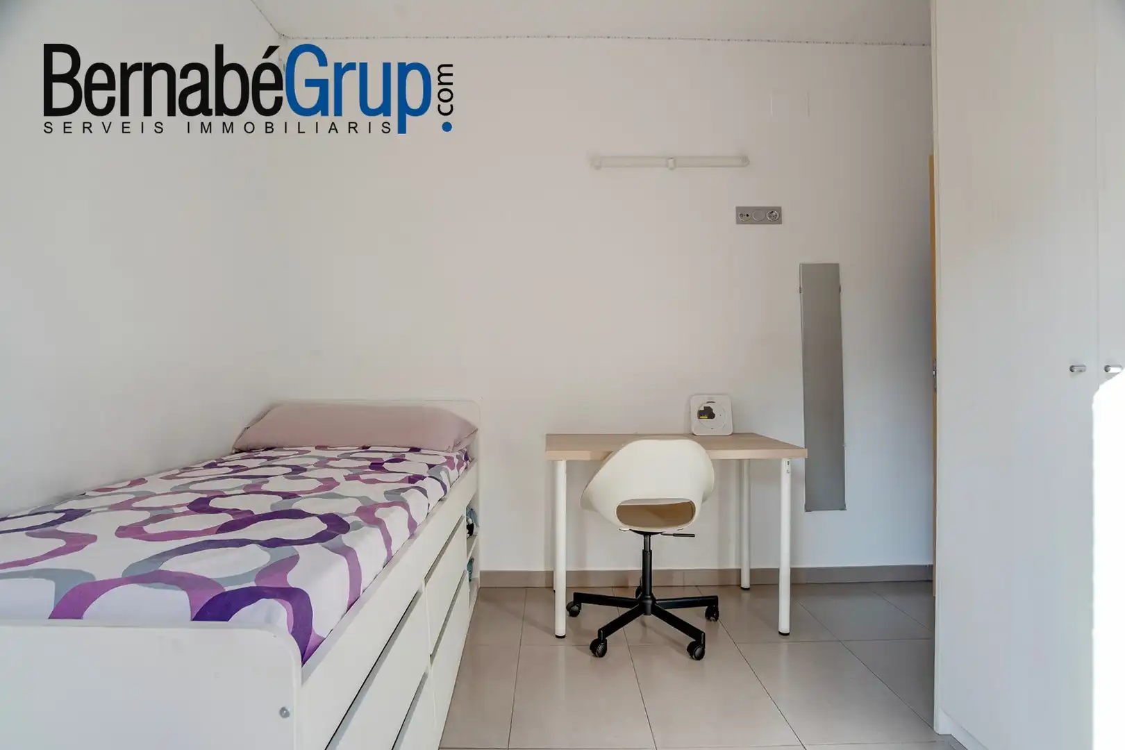 Schlafzimmer von Wohnung zum Verkauf in Les Franqueses del Vallès mit Klimaanlage, Heizung und Privatgarten