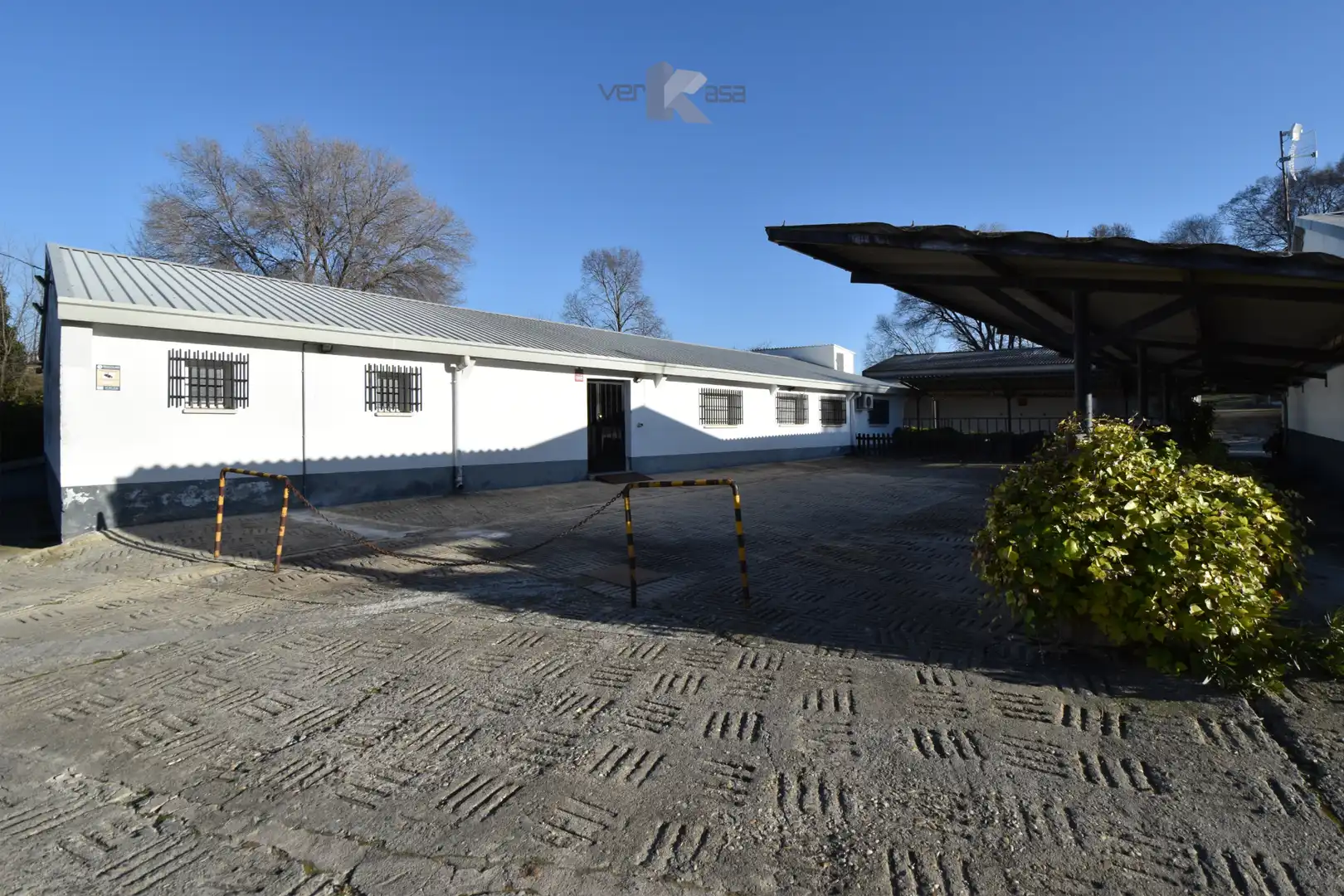 Vista exterior de Nave industrial en venta en Pinto con Calefacción