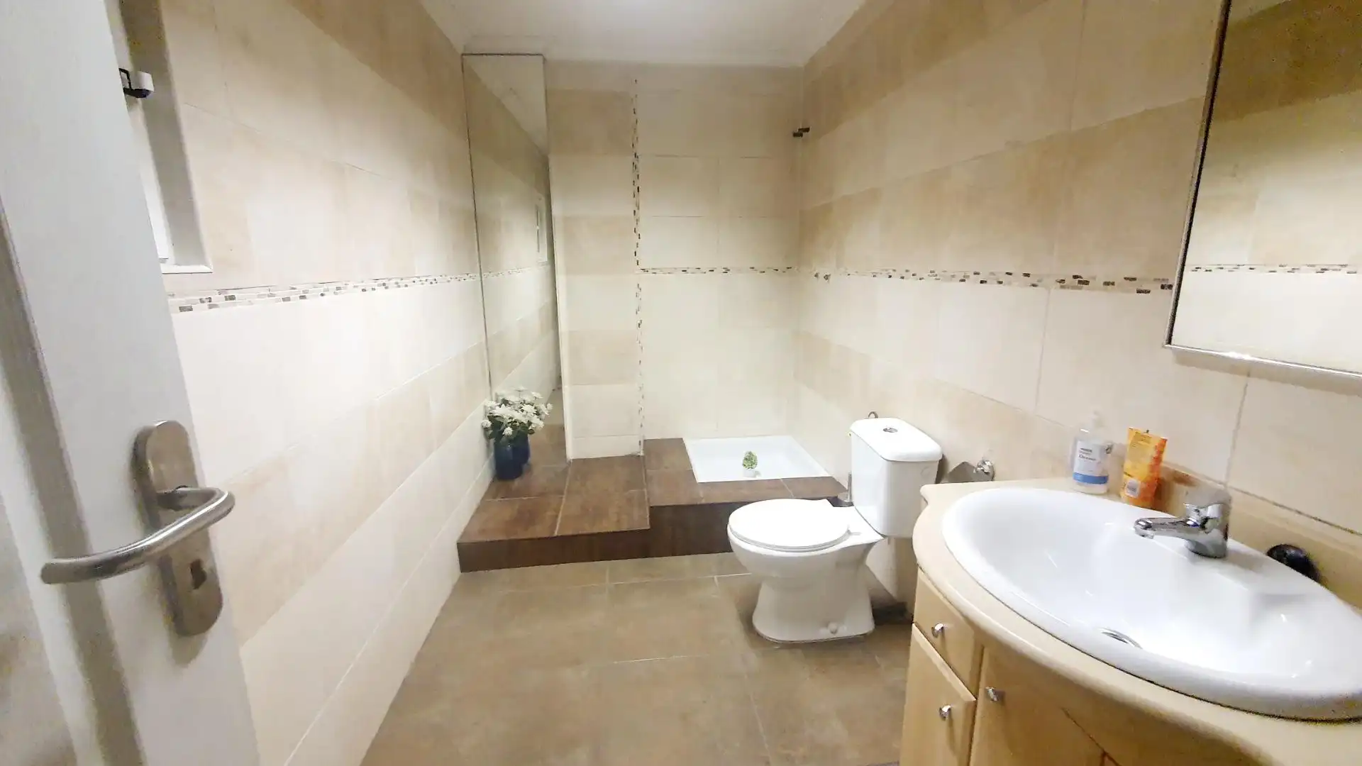 Badezimmer von Fabrikhallen zum Verkauf in Zaratamo