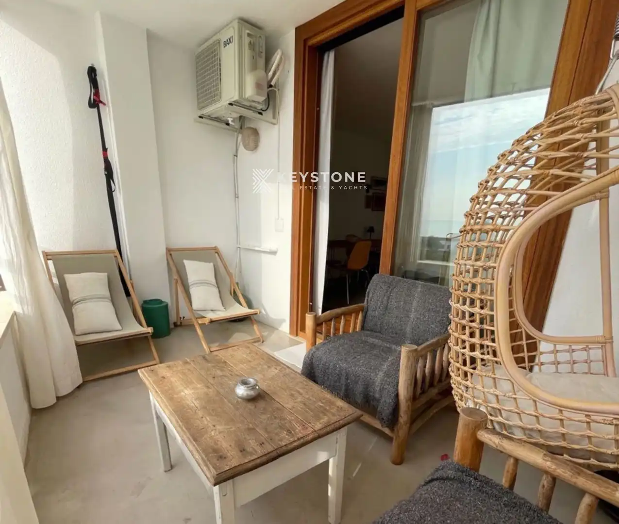 Terrasse von Wohnung zur Miete in Calvià mit Klimaanlage, Terrasse und Schwimmbad
