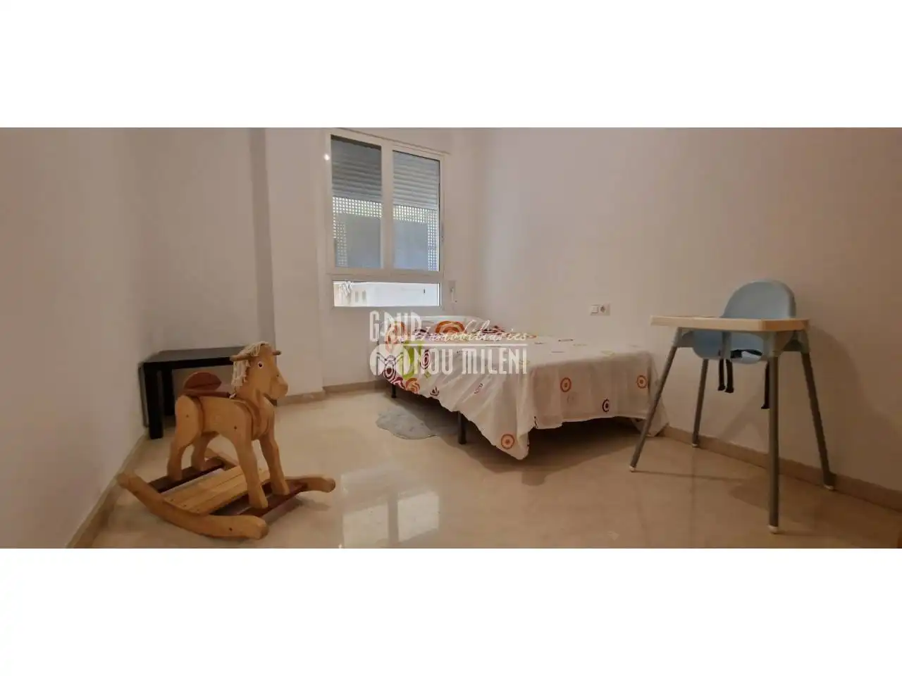 Schlafzimmer von Wohnung zur Miete in Massanassa mit Klimaanlage, Terrasse und Möbliert