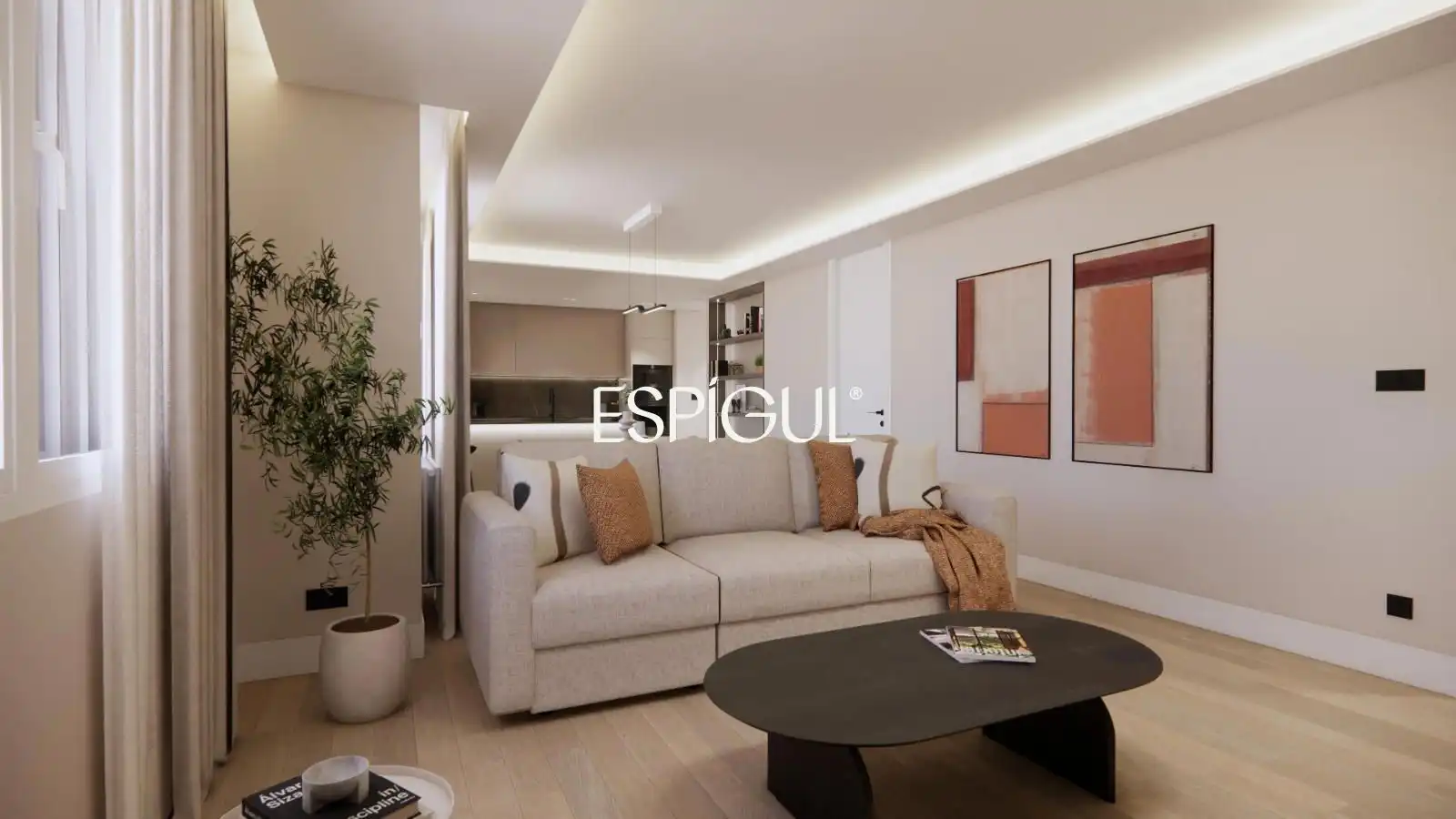 Sala de estar de Piso en venta en Madrid con Aire acondicionado y Calefacción