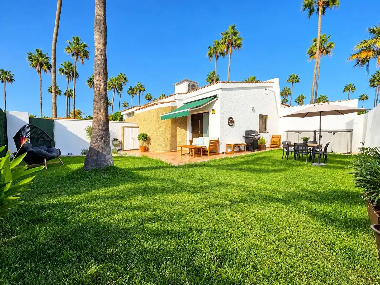 Vista exterior de Casa o xalet de lloguer en Maspalomas - Meloneras