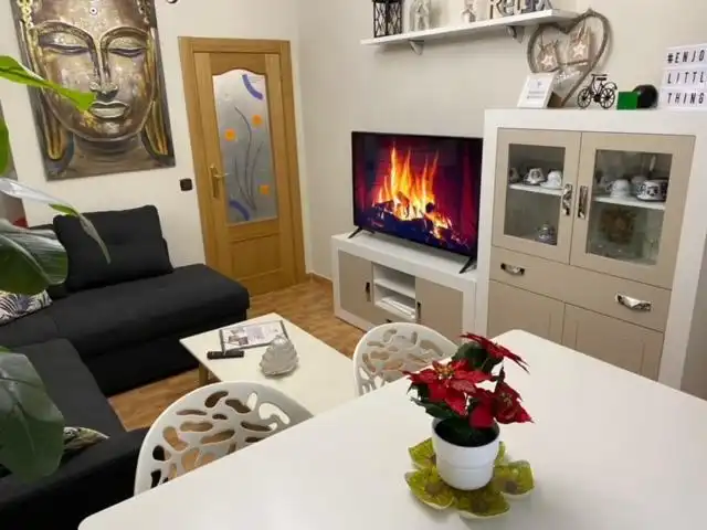 Wohnzimmer von Wohnung zur Miete in León Capital  mit Terrasse und Möbliert