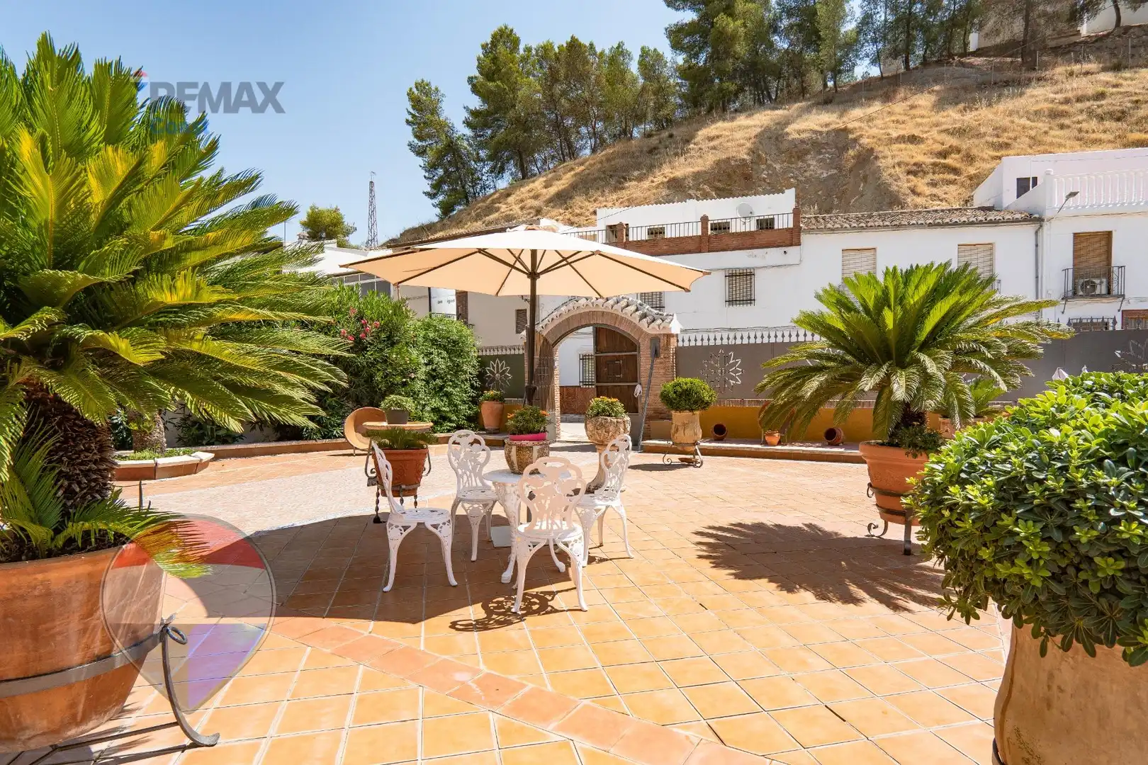 Exterior view of Houses for sale in Cuevas Bajas  with Heating, Private garden and Swimming Pool