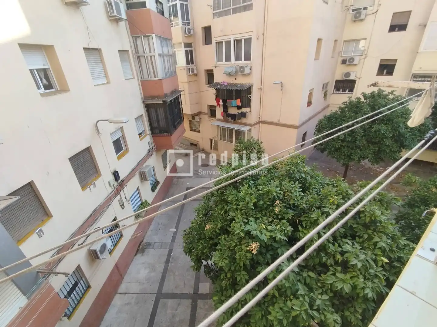 Vista exterior de Pis de lloguer en Sevilla amb Aire condicionat, Calefacció i Terrassa