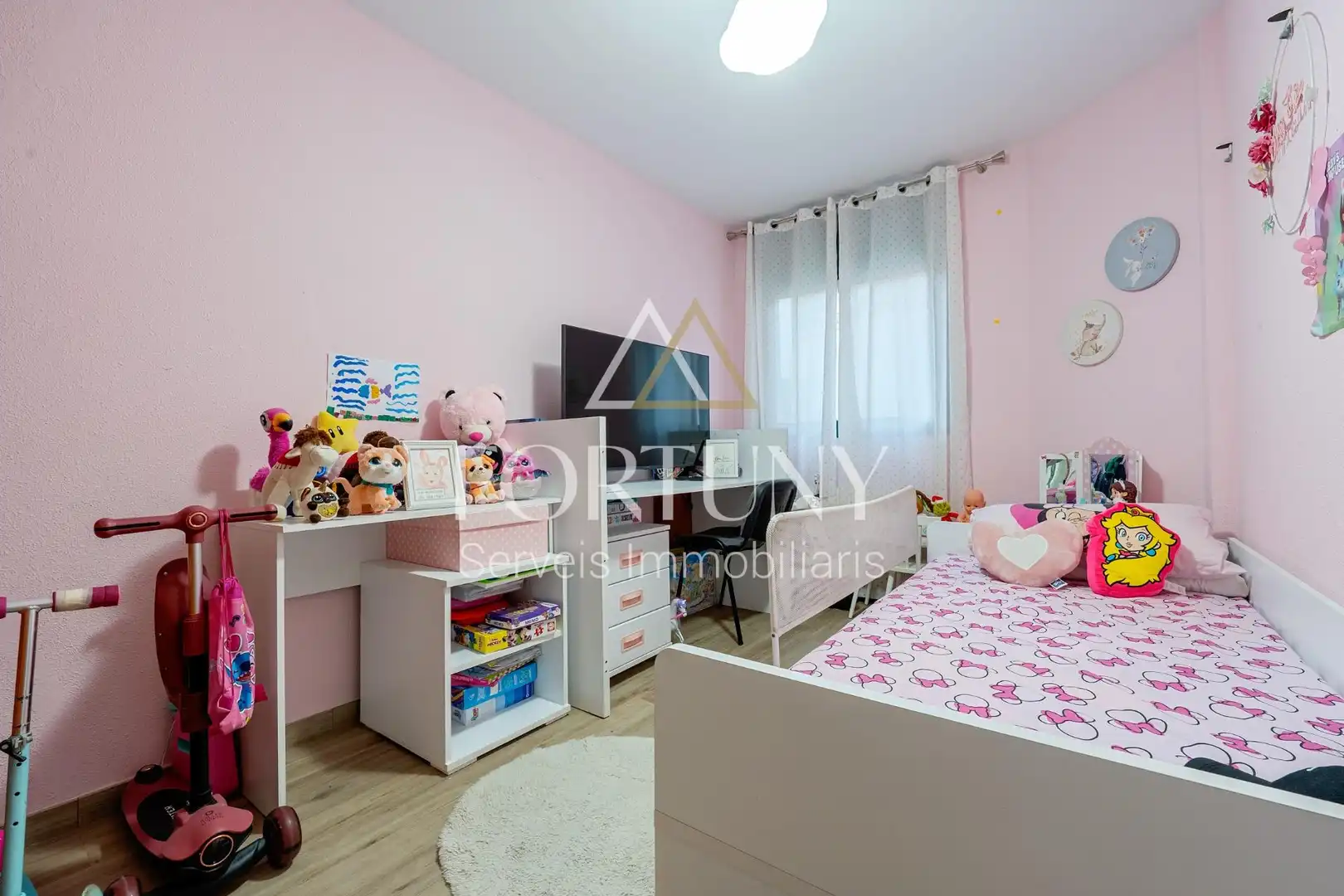 Schlafzimmer von Wohnung zum Verkauf in Reus mit Klimaanlage, Parkett und Terrasse
