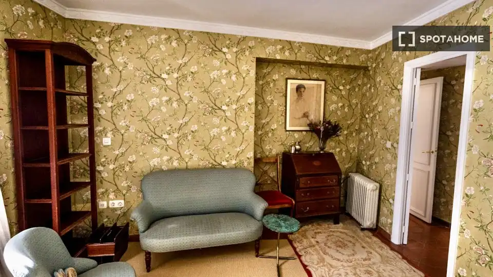 Living room of Apartments for share in Sevilla  with Air Conditioner, Heating and Terrace