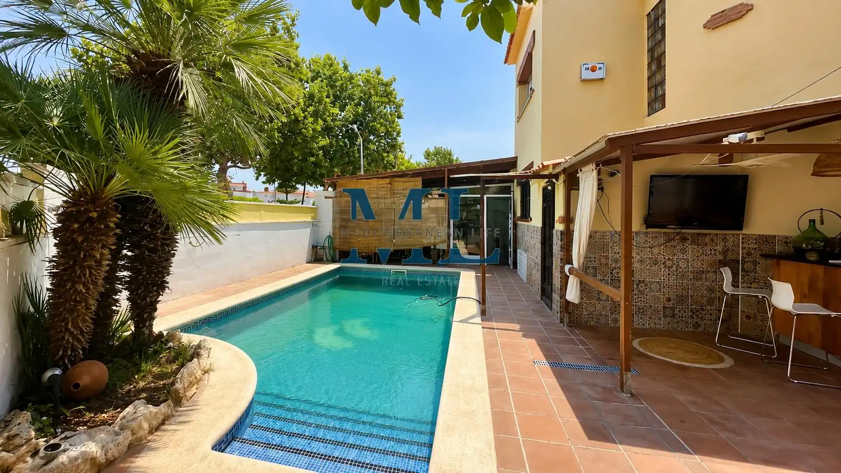Piscina de Casa o xalet en venda en Sant Pere de Ribes amb Piscina