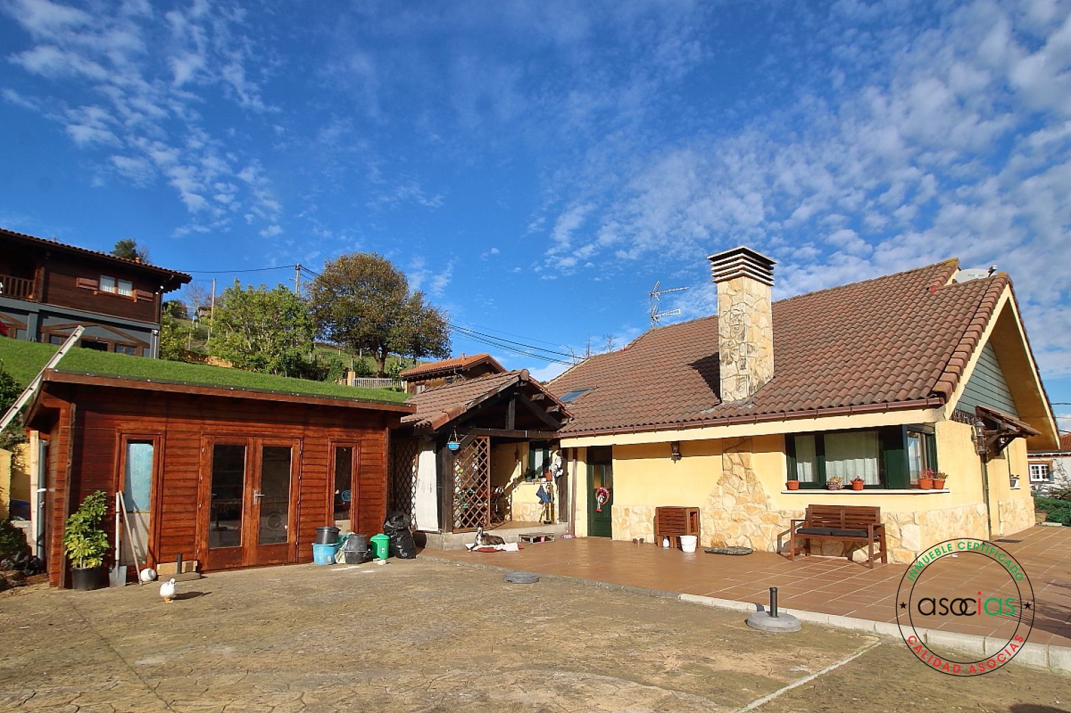 Garden of House or chalet for sale in Gijón   with Heating, Parquet flooring and Storage room